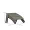 Flash Furniture Gray Poly Resin Adirondack Style Ottoman JJ-C14309-GY-GG - alternate 10